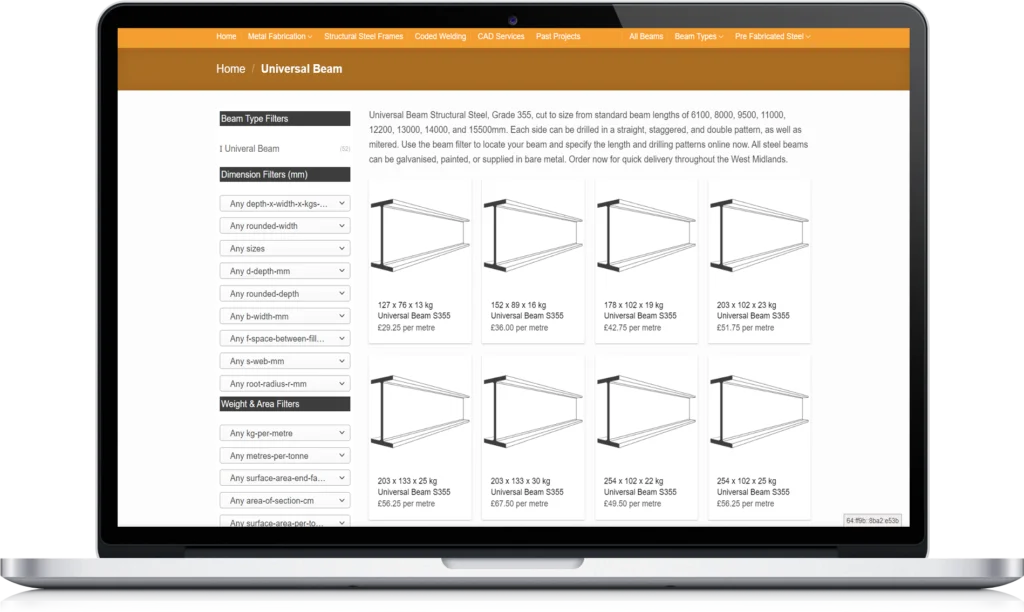 Esteels - ecommerce for structural steel suppliers 38 Esteels - ecommerce for structural steel suppliers