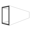 120 x 60 x 5.0 rectangular hollow section S235