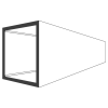 100 x 100 x 3.0 square hollow section S235