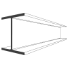 203 x 203 x 60 kg universal column S355